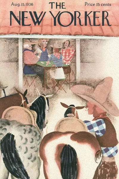 Постер с обложкой The New Yorker 15.08.1936