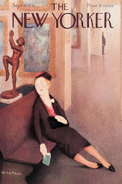 Постер с обложкой The New Yorker 19.09.1936
