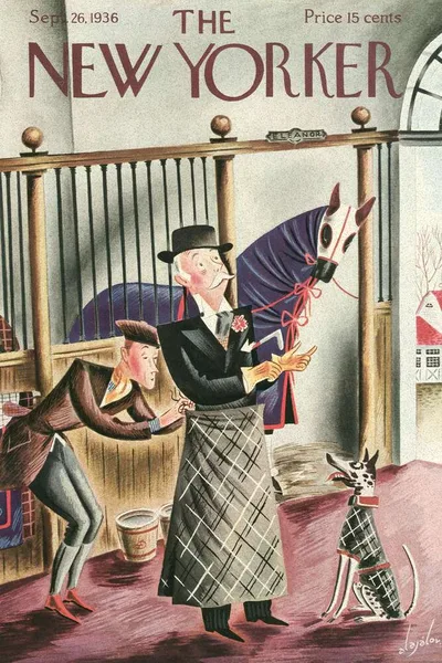 Постер с обложкой The New Yorker 26.09.1936