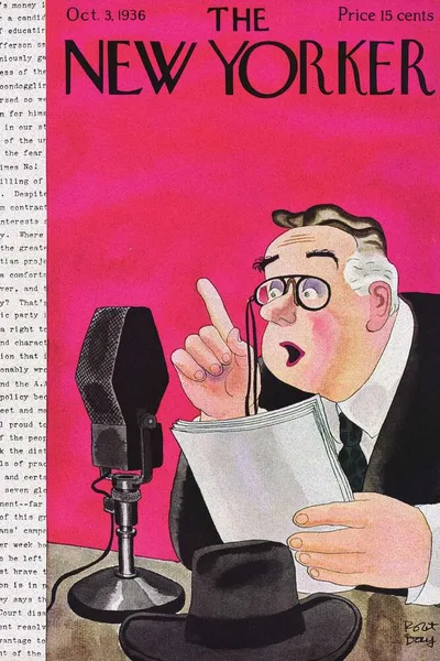 Постер с обложкой The New Yorker 03.10.1936