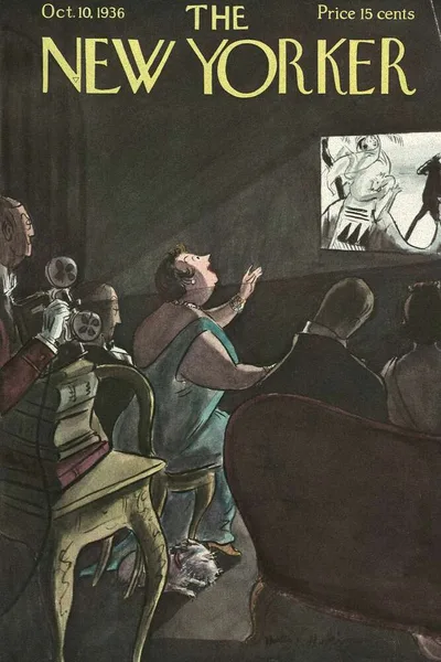 Постер с обложкой The New Yorker 10.10.1936