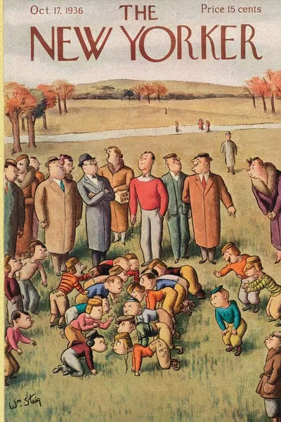 Постер с обложкой The New Yorker 17.10.1936
