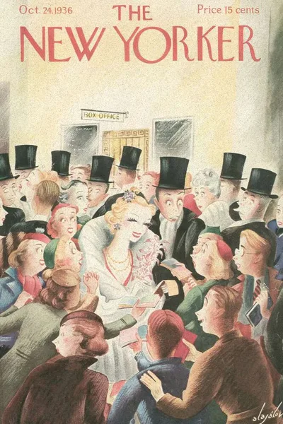 Постер с обложкой The New Yorker 24.10.1936