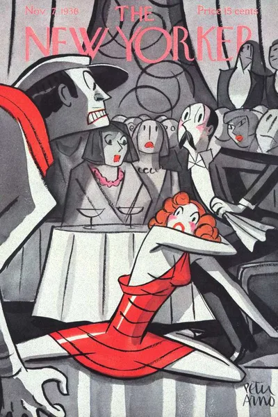Постер с обложкой The New Yorker 07.11.1936