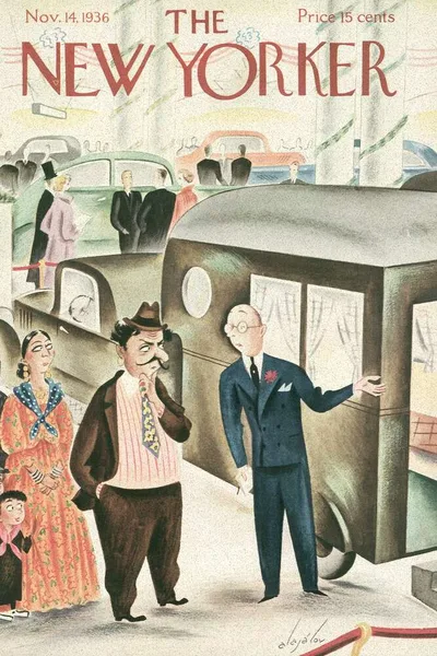Постер с обложкой The New Yorker 14.11.1936