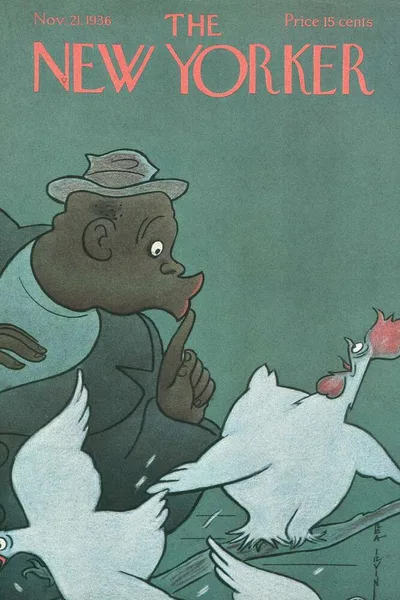 Постер с обложкой The New Yorker 21.11.1936