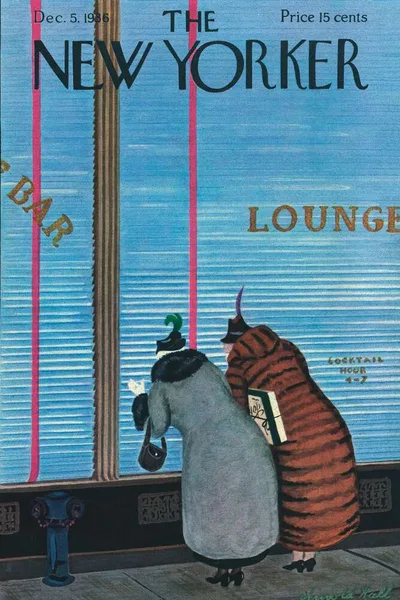 Постер с обложкой The New Yorker 05.12.1936