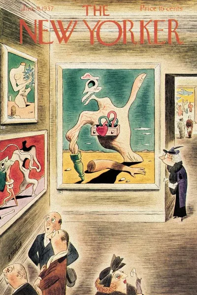 Постер с обложкой The New Yorker 09.01.1937