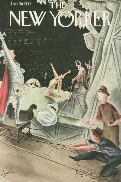Постер с обложкой The New Yorker 30.01.1937