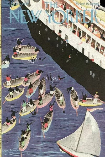 Постер с обложкой The New Yorker 06.02.1937