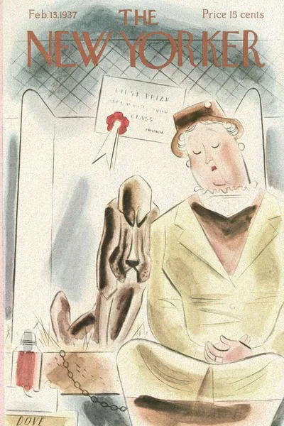 Постер с обложкой The New Yorker 13.02.1937