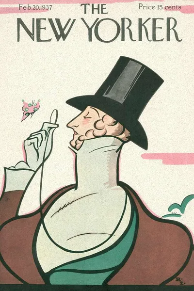 Постер с обложкой The New Yorker 20.02.1937