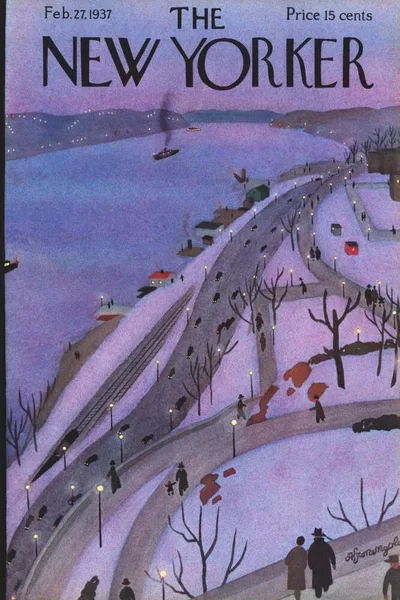 Постер с обложкой The New Yorker 27.02.1937