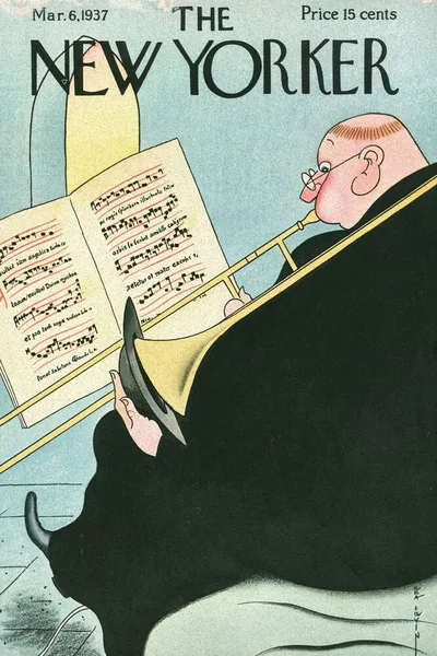 Постер с обложкой The New Yorker 06.03.1937