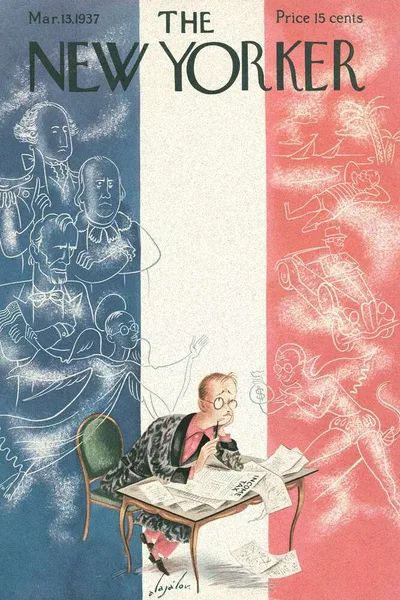 Постер с обложкой The New Yorker 13.03.1937