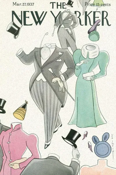 Постер с обложкой The New Yorker 27.03.1937