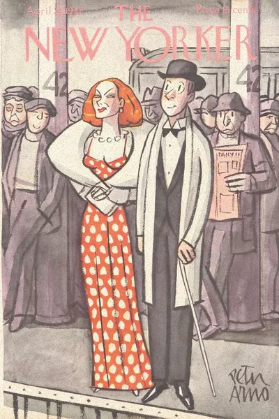 Постер с обложкой The New Yorker 24.04.1937