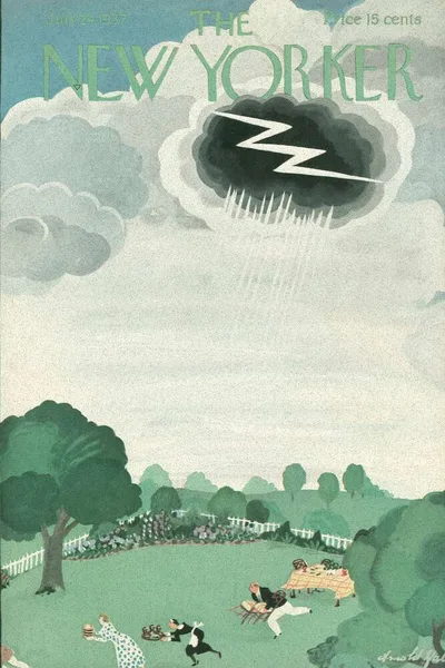 Постер с обложкой The New Yorker 24.07.1937