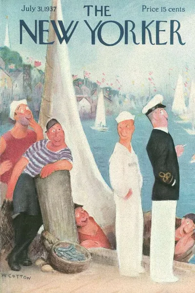 Постер с обложкой The New Yorker 31.07.1937