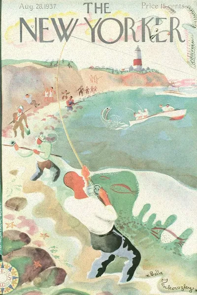 Постер с обложкой The New Yorker 28.08.1937