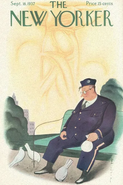 Постер с обложкой The New Yorker 18.09.1937