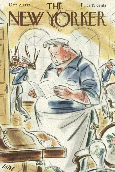 Постер с обложкой The New Yorker 02.10.1937