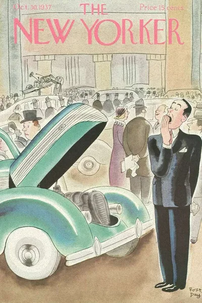 Постер с обложкой The New Yorker 30.10.1937