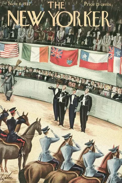 Постер с обложкой The New Yorker 06.11.1937
