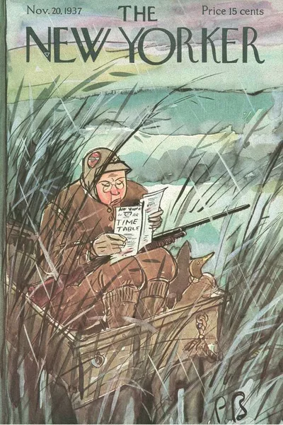 Постер с обложкой The New Yorker 20.11.1937