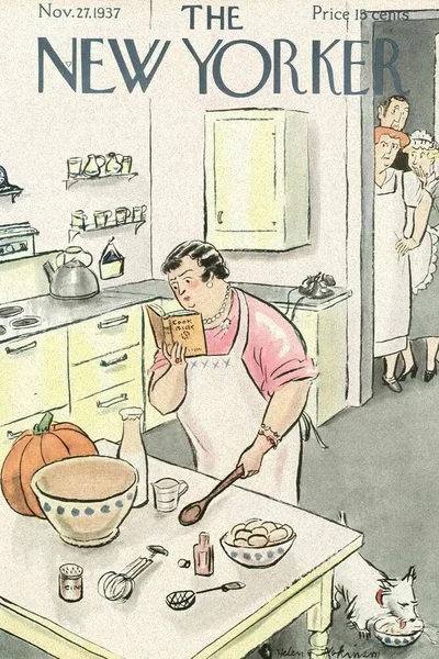 Постер с обложкой The New Yorker 27.11.1937