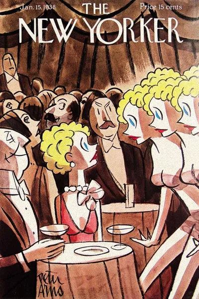 Постер с обложкой The New Yorker 15.01.1938