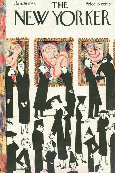 Постер с обложкой The New Yorker 29.01.1938