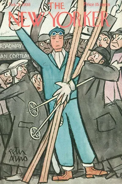 Постер с обложкой The New Yorker 05.02.1938