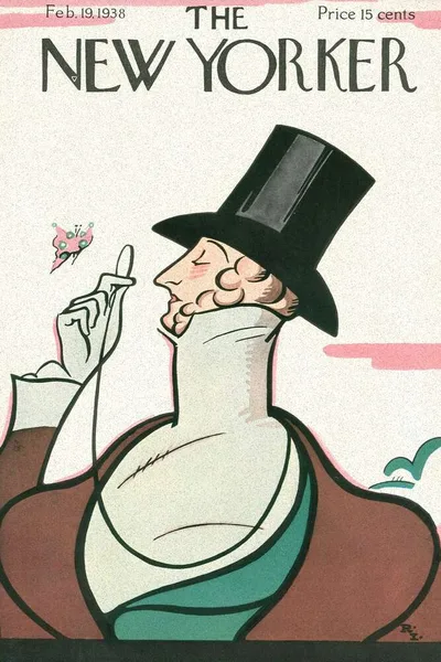 Постер с обложкой The New Yorker 19.02.1938