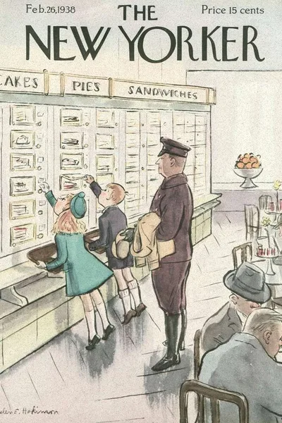 Постер с обложкой The New Yorker 26.02.1938