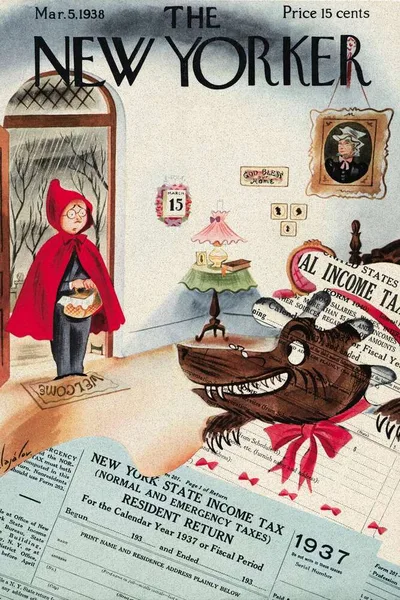 Постер с обложкой The New Yorker 05.03.1938