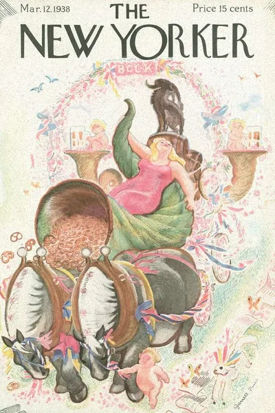 Постер с обложкой The New Yorker 12.03.1938