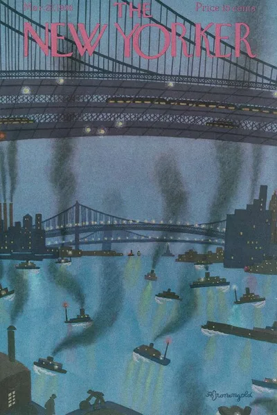 Постер с обложкой The New Yorker 26.03.1938
