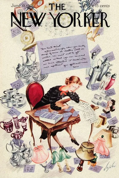 Постер с обложкой The New Yorker 11.06.1938