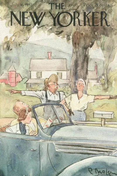 Постер с обложкой The New Yorker 16.07.1938