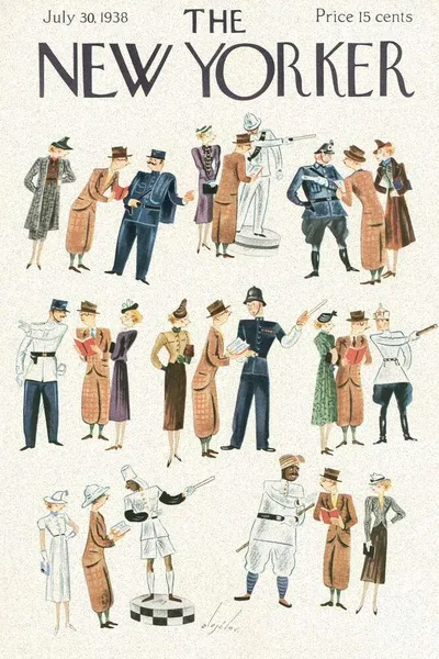 Постер с обложкой The New Yorker 30.07.1938