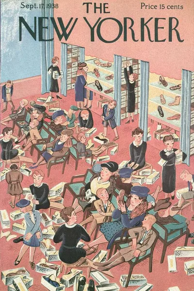 Постер с обложкой The New Yorker 17.09.1938