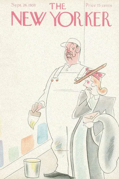 Постер с обложкой The New Yorker 24.09.1938