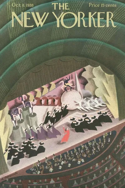 Постер с обложкой The New Yorker 08.10.1938