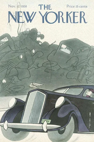 Постер с обложкой The New Yorker 12.11.1938