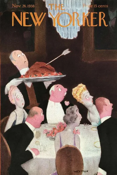 Постер с обложкой The New Yorker 26.11.1938