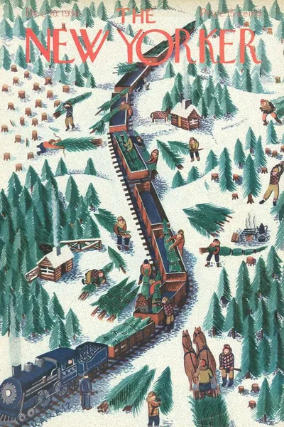 Постер с обложкой The New Yorker 10.12.1938