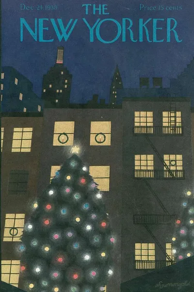 Постер с обложкой The New Yorker 24.12.1938