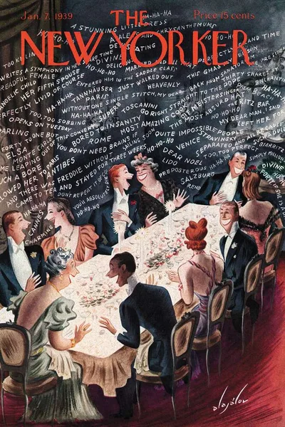 Постер с обложкой The New Yorker 07.01.1939