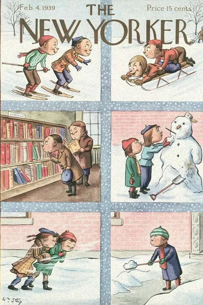 Постер с обложкой The New Yorker 04.02.1939